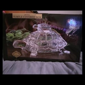 Glass turtle.
